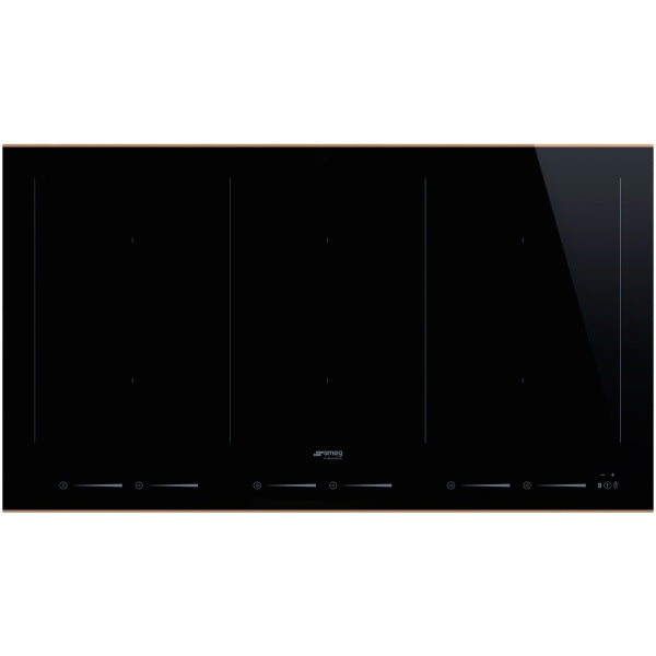 Black SMEG Dolce Stil Novo Induction Hob, 900 mm