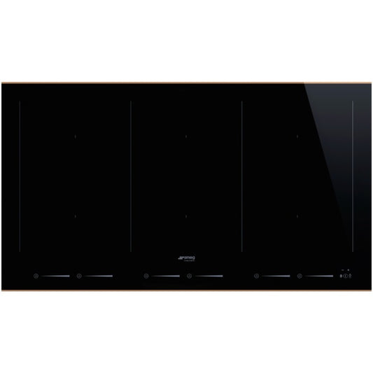 Black SMEG Dolce Stil Novo Induction Hob, 900 mm