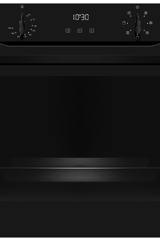 Black SL200BL Seven function fan oven