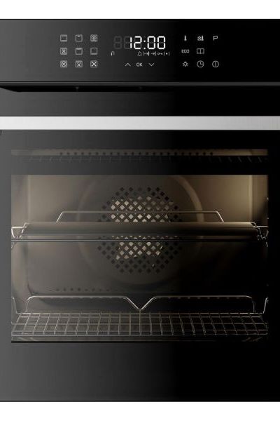 Black SL570SS Thirteen function pyrolytic oven