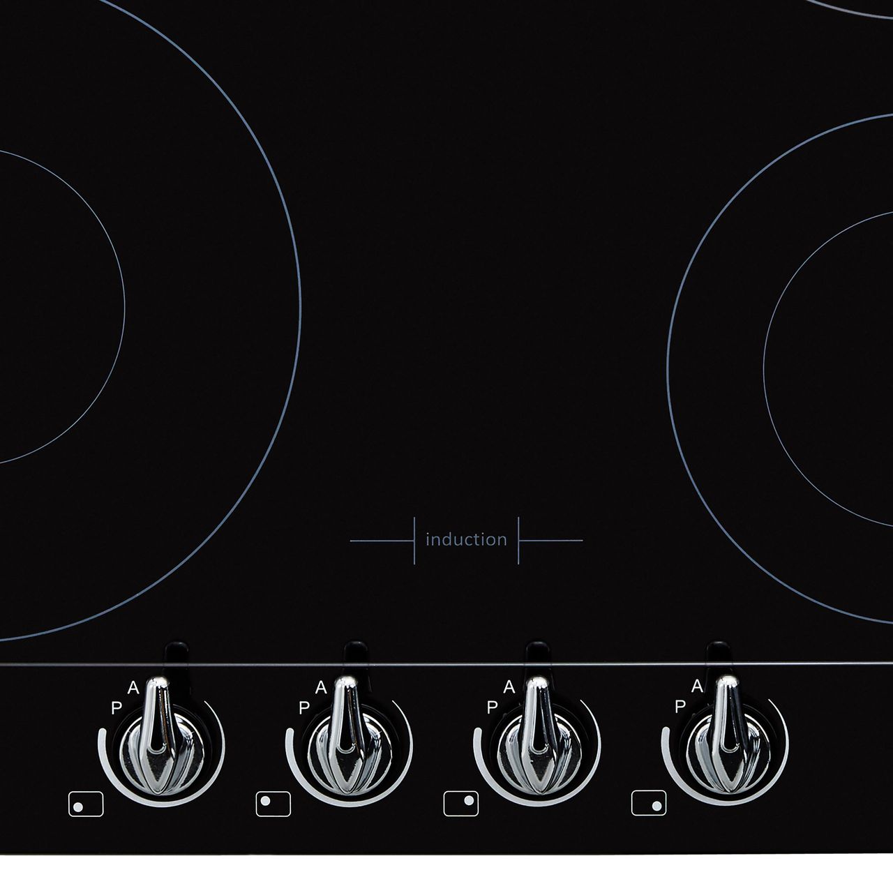 Black SMEG Victoria Hob, Electric Induction 600 mm