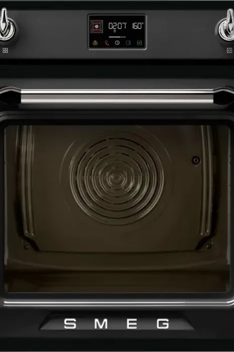 Black Smeg Victoria Galileo SteamOne Oven
