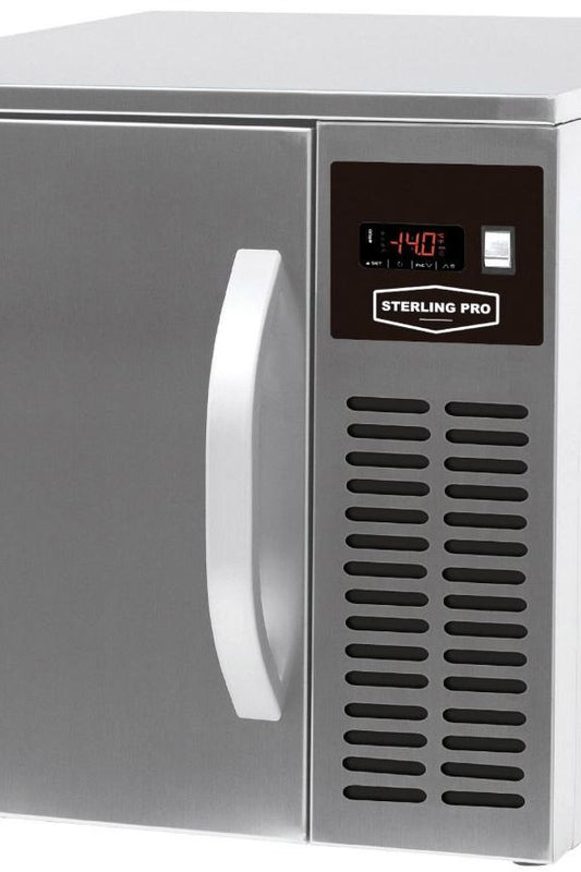 Dim Gray Sterling Pro SP0315BC-HC 3 Grid Single Door Blast Chiller / Freezer, 15kg/6kg - Low Stock