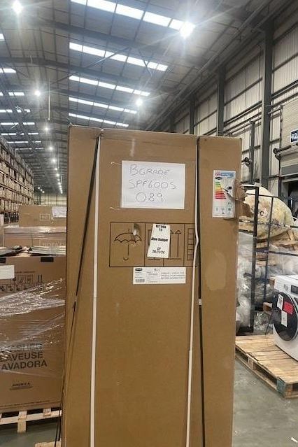 Dim Gray Sterling Pro Cobus SPF600S Single Door Stainless Steel Upright Freezer, 580 Litres - Out Of Stock