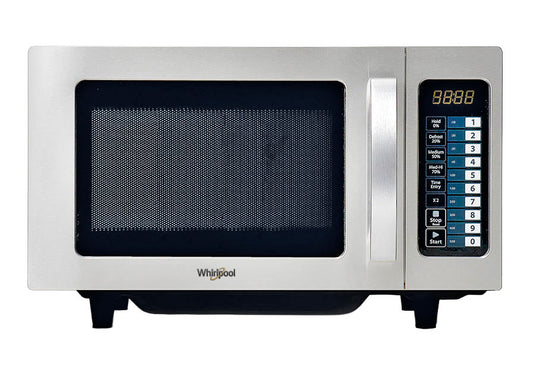 Black Whirlpool PRO 25 IX Commercial Microwave Oven, 1000W - In Stock